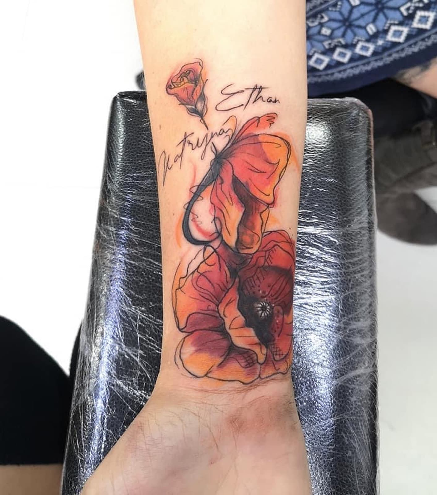 Cover Ups & Reworks tattoo by Laurie Watts