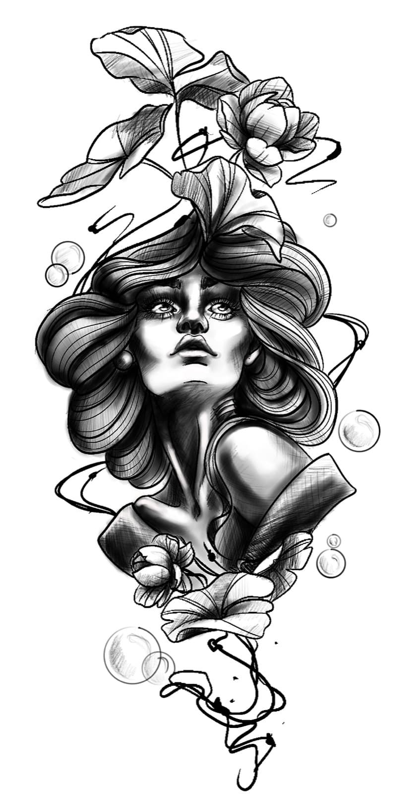 Designs & Flash tattoo by Laurie Watts